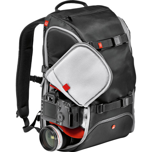 Ba Lô Máy Ảnh Manfrotto Travel Backpack - Hàng Chính Hãng