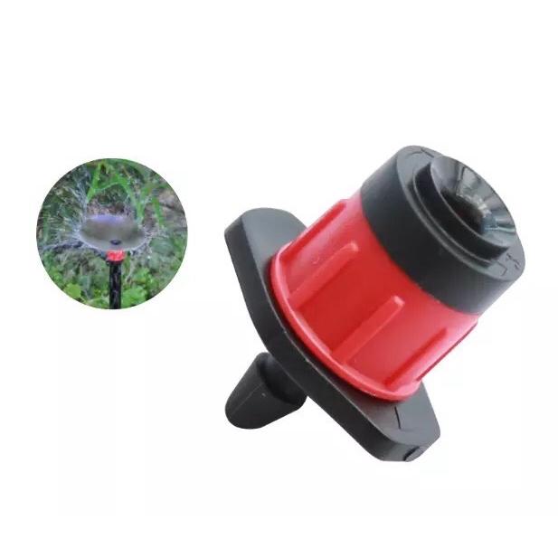 Bộ tưới nhỏ giọt chỉnh lưu lượng kết hợp đồng hồ hẹn giờ pin