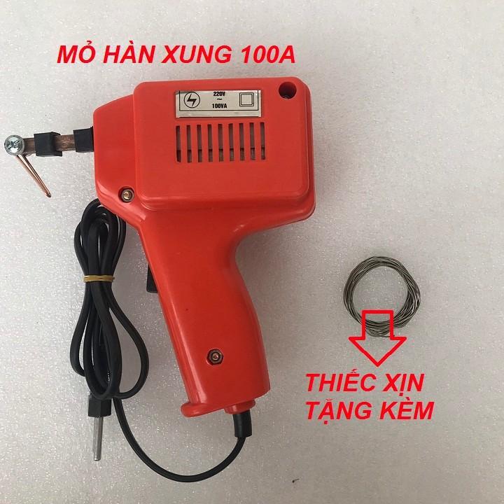 Mỏ hàn xung tặng kèm thiếc hàn