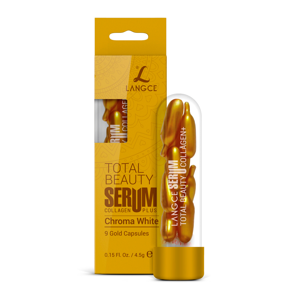 SERUM COLLAGEN+ ĐẸP DA VIÊN NANG VÀNG 24K (9 VIÊN) LANGCE