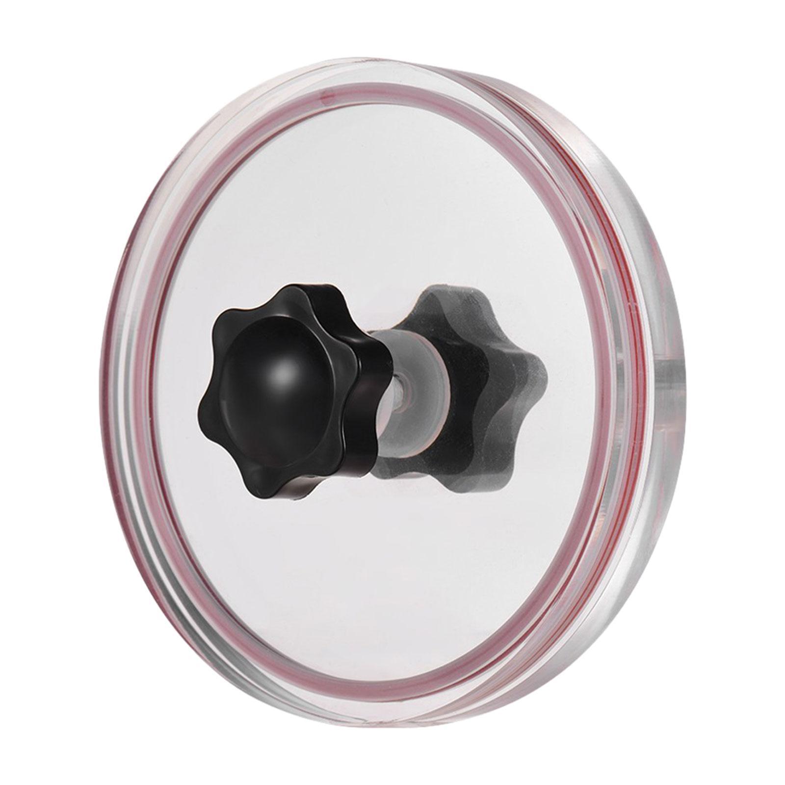 Vinyl Record Cleaner Clamp Tool Acrylic Easy to Use Vinyl Record Clean Saver