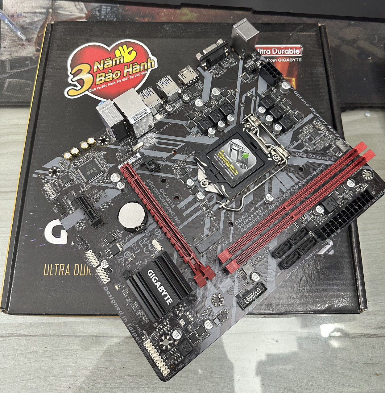 Bo Mạch Chủ (Mainboard) GIGABYTE B365M GAMING HD (HÀNG CHÍNH HÃNG)