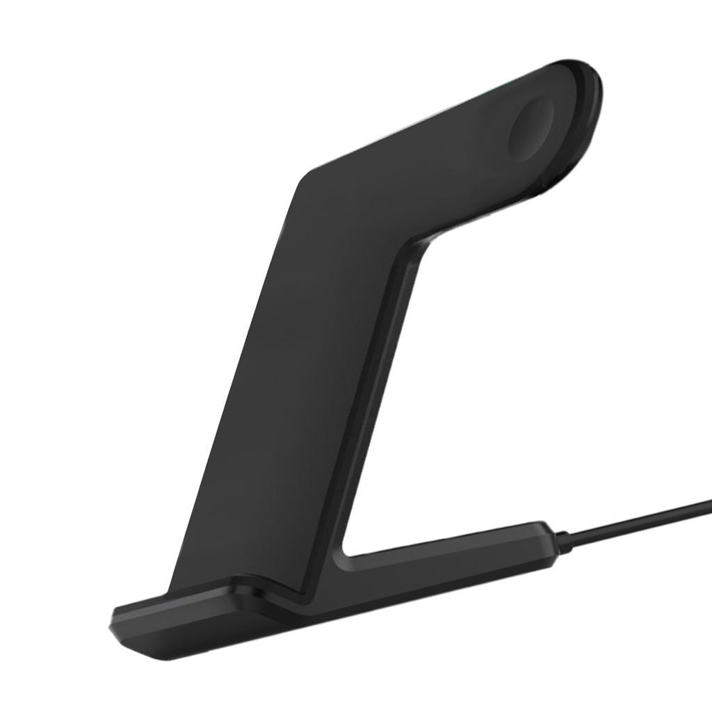 2 in1 Qi Wireless Charger Charging Pad Stand Dock For  Apple Watch NEW