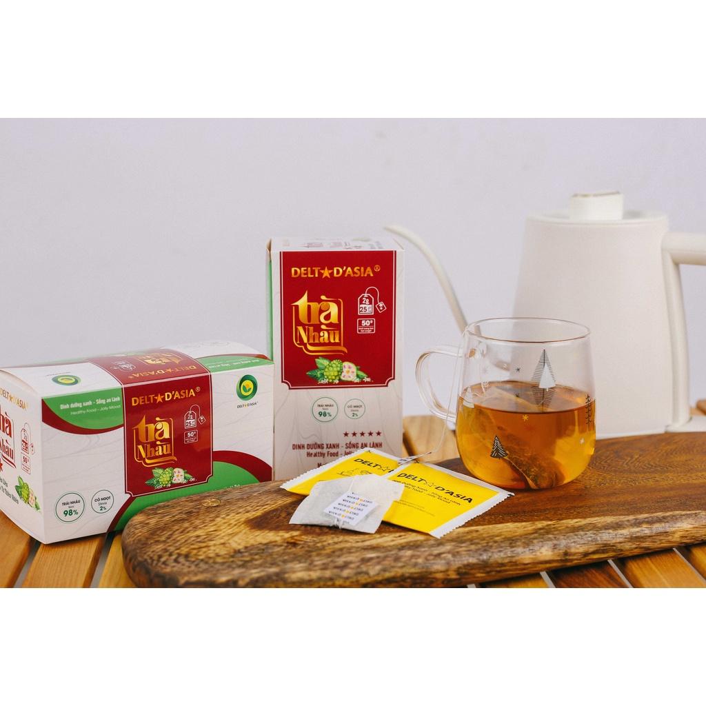 TRÀ NHÀU TÚI ZIP – Delta D'Asia Chữa huyết áp cao, nhức mỏi, đau lưng
