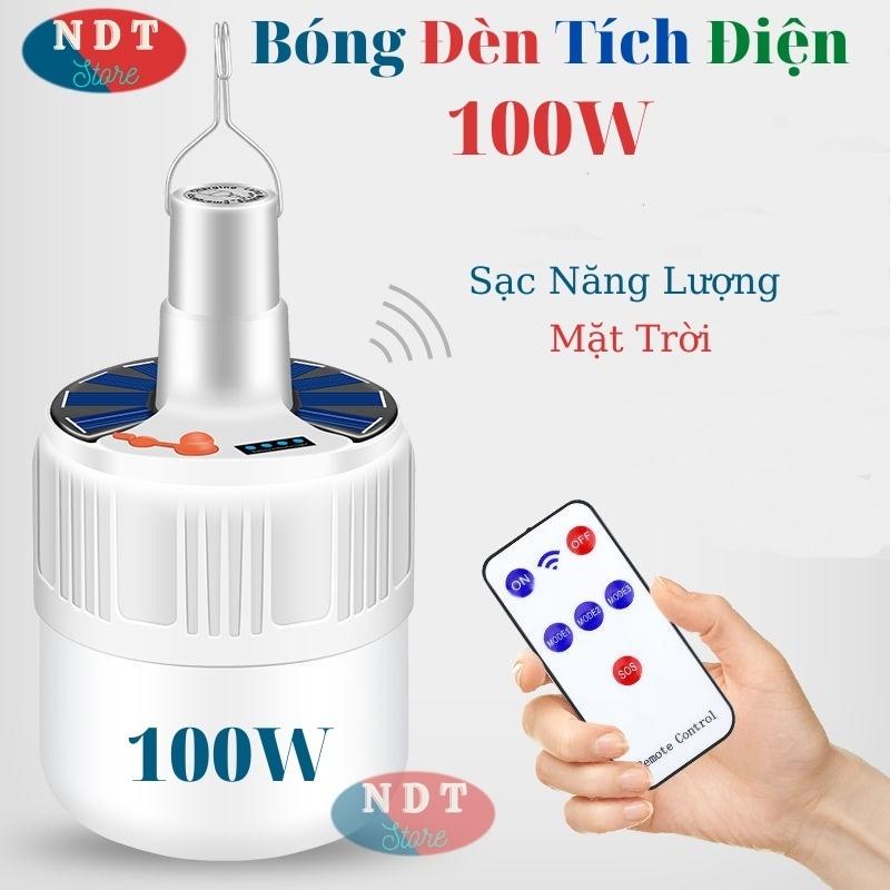 Bóng Đèn Tích Điện Và Sạc Năng Lượng Mặt Trời Có Điều Khiển Từ Xa Tiện Dụng