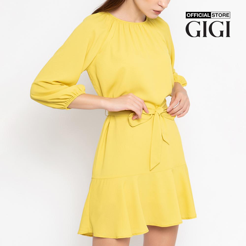 GIGI - Đầm mini đuôi cá Raglan Sleeve Trapeze G2101D221115-69