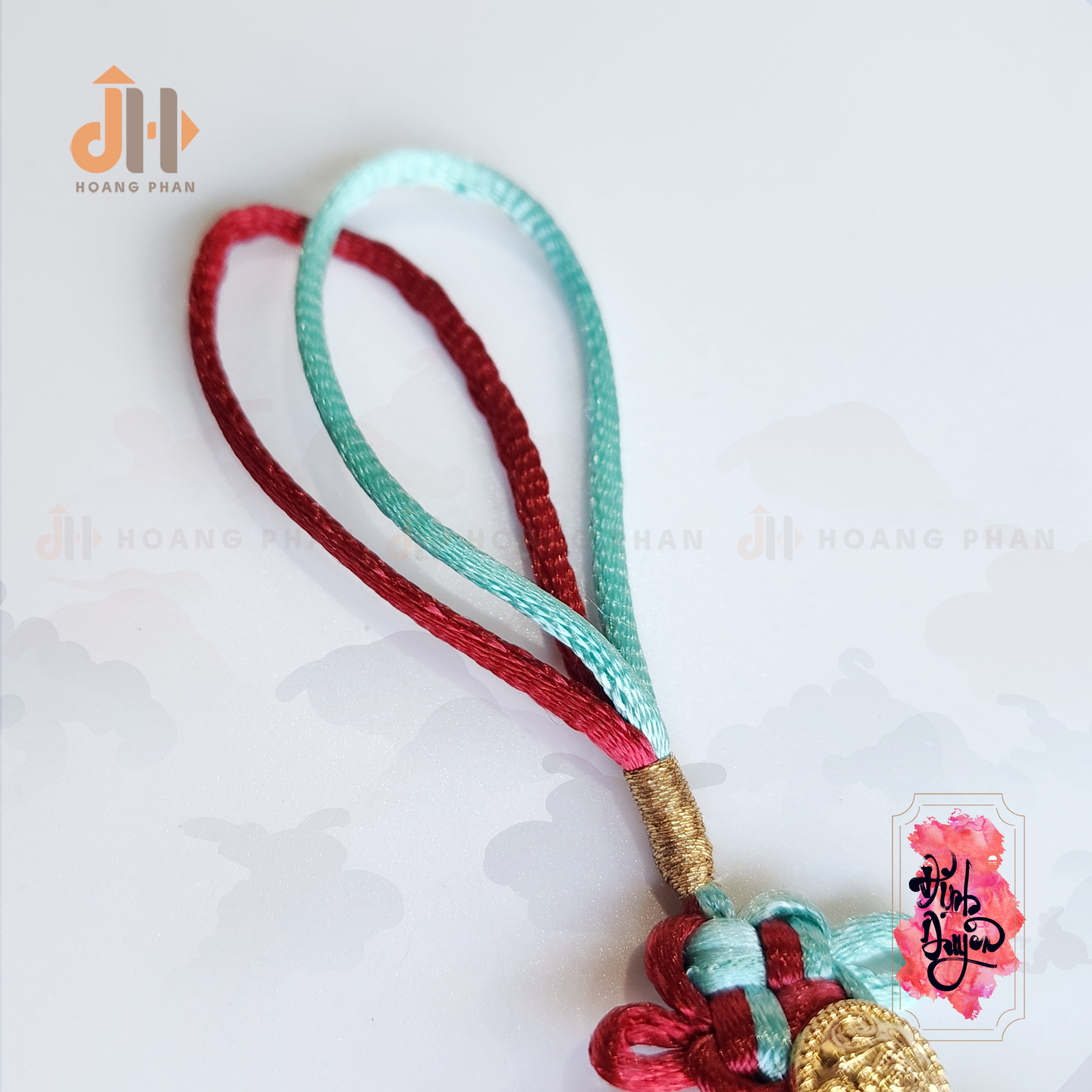 Như Ý Kết hình cỏ ba lá mang lại may mắn