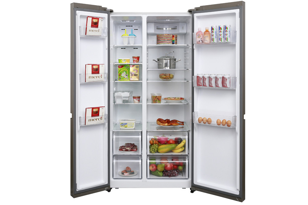 Tủ lạnh Aqua Inverter 565 lít AQR-IG585AS - Hàng chính hãng