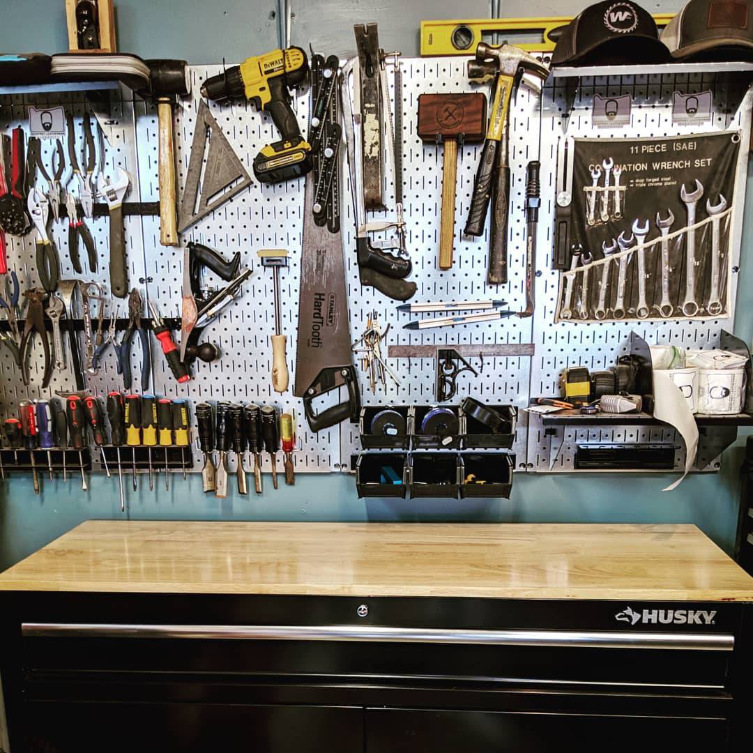 Bảng Treo Đồ Nghề Pegboard Cơ Khí SMLIFE D1 Yellow - Lưu Trữ Trưng Bày Dụng Cụ Sửa Chữa Thông Minh Dễ Tìm Kiếm