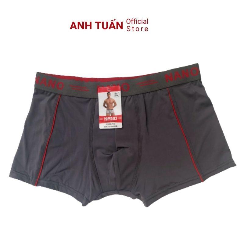 Quần Boxer Nam thoáng mát co giãn tốt vải thun lạnh Quần lót đùi cao cấp hàng công ty