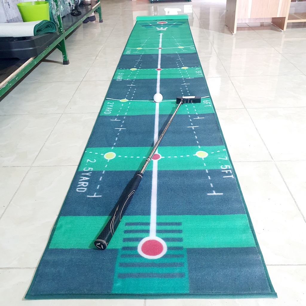 Thảm golf nhung tập Putting Golf – Velvet Golf Putting Mat