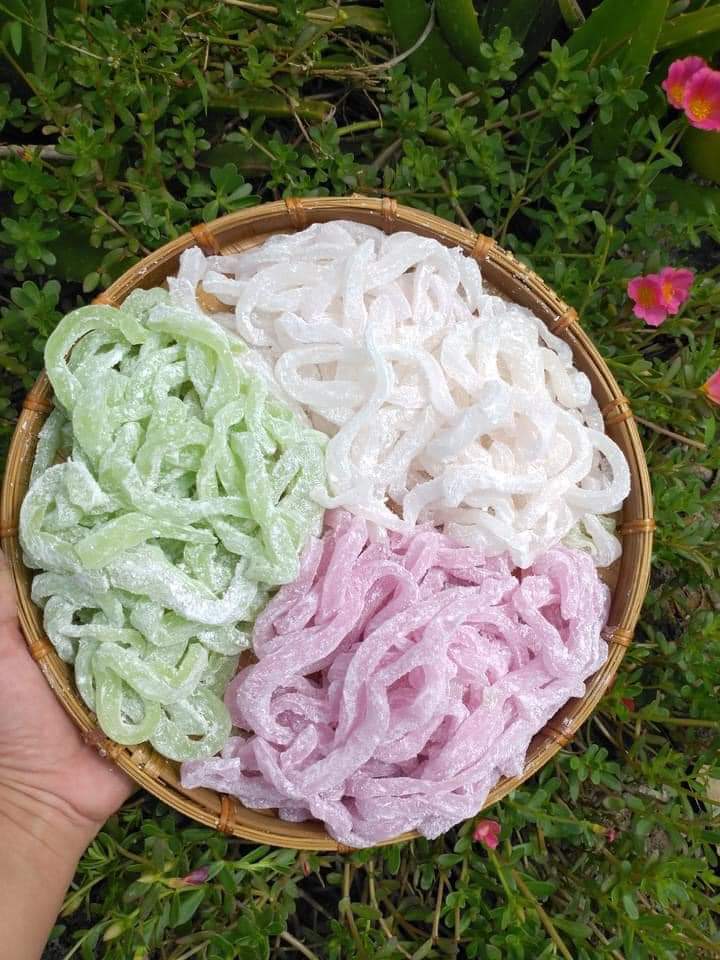 Thạch sắn dây nấu chè, topping trà sữa 1kg .Thạch giòn,dai dai ngon / Dạng viên - dạng sợi bánh canh