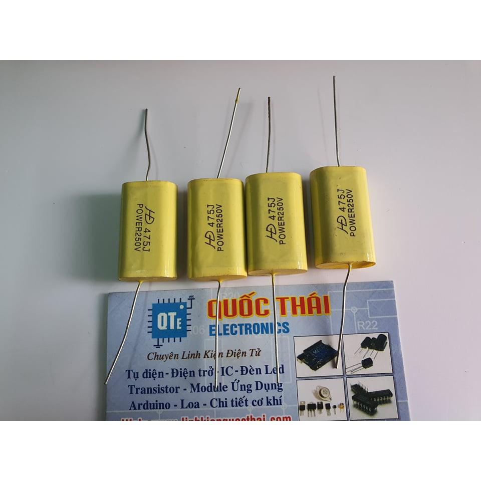 Combo 4 tụ cản treble 475/250v