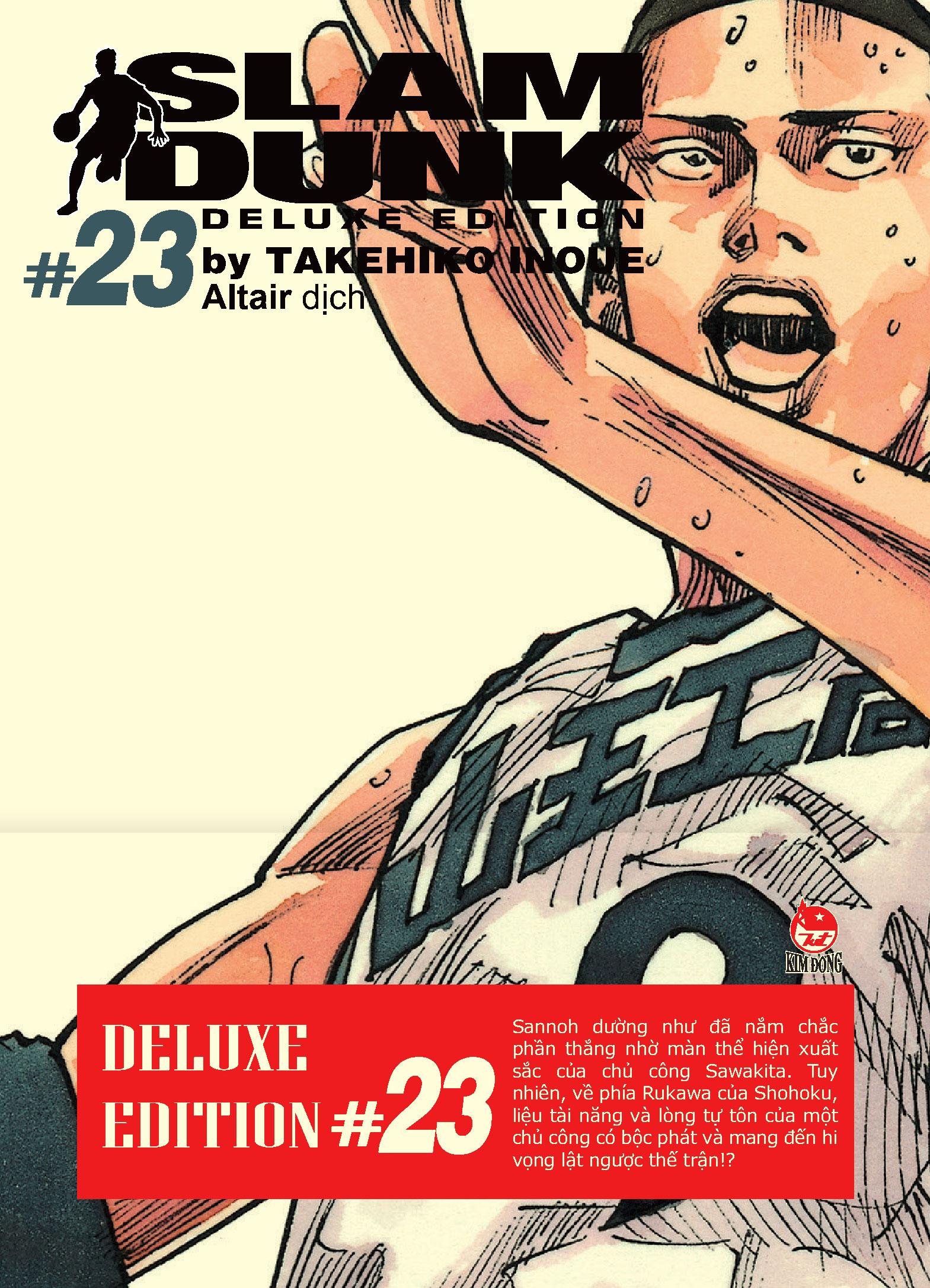 Slam Dunk - Deluxe Edition - Tập 23 - Tặng Kèm Obi + Bìa Áo Limited Ngẫu Nhiên