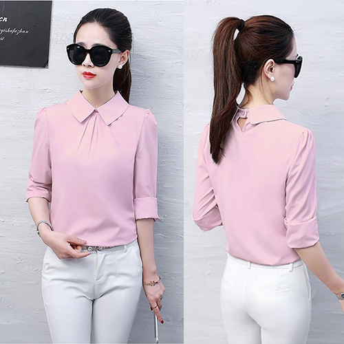 Áo sơ mi nữ công sở chất liệu mềm mịn, hàng nhập cao cấp CS169