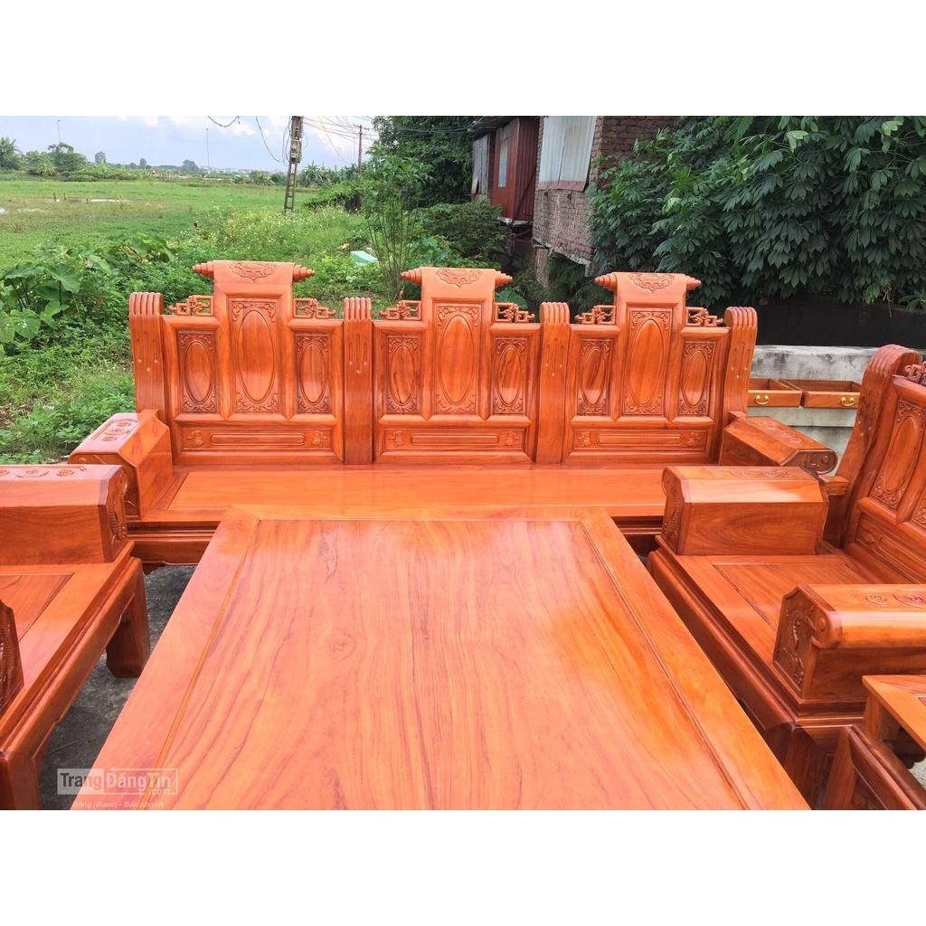 Bộ bàn ghế Âu Á Hộp Chương Cuốn Thư gỗ gõ đỏ