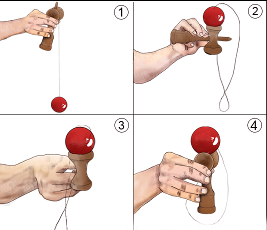 tung hứng Kendama tung hứng Kendama