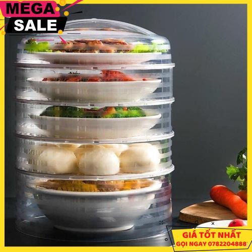 Lồng Bàn Thông Minh 5 Tầng Nhựa Pp Cao Cấp - Giao Hàng Toàn Quốc