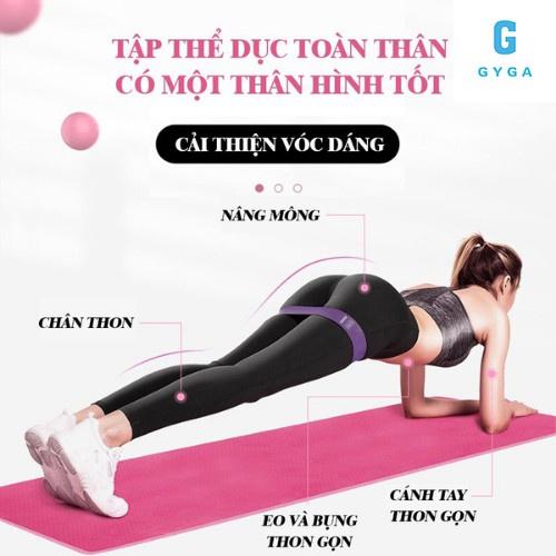 Dây kháng lực tập gym, dây miniband tập mông đùi