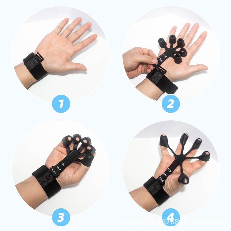 Tăng cường sức mạnh ngón tay Trainer Trainer Bài tập tay cầm tay Huấn luyện tập thể dục Huấn luyện Thể dục Thể dục Tăng sức mạnh Color: A8