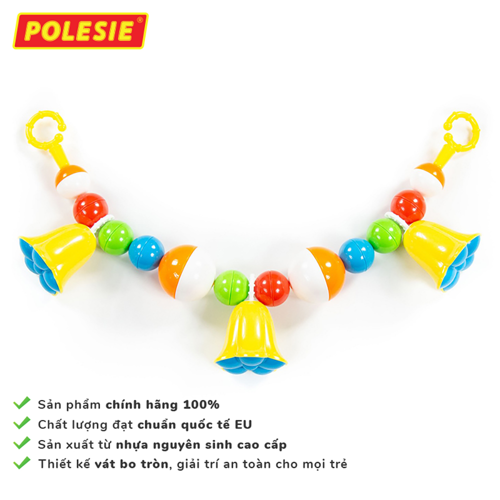 Lục lạc treo nôi gấu nhỏ cho bé sơ sinh 75cm Polesie 71606 - Hàng chính hãng nhập khẩu châu âu