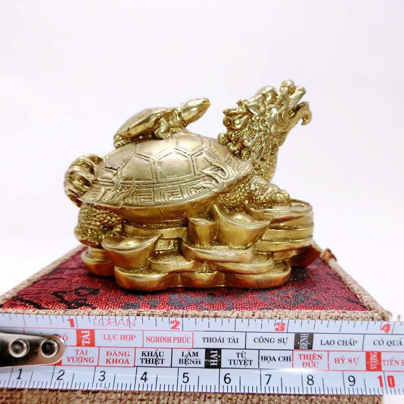 Tượng Long Quy Bằng Đồng - Kim Tiền Jewelry - Hóa Giải Vận Hạn - Vượng Khí Vượng Tài