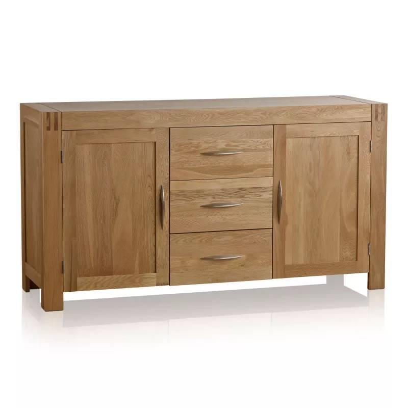 Tủ Chén Thấp Alto Loại Lớn Gỗ Sồi Ibie DSCSLALTO