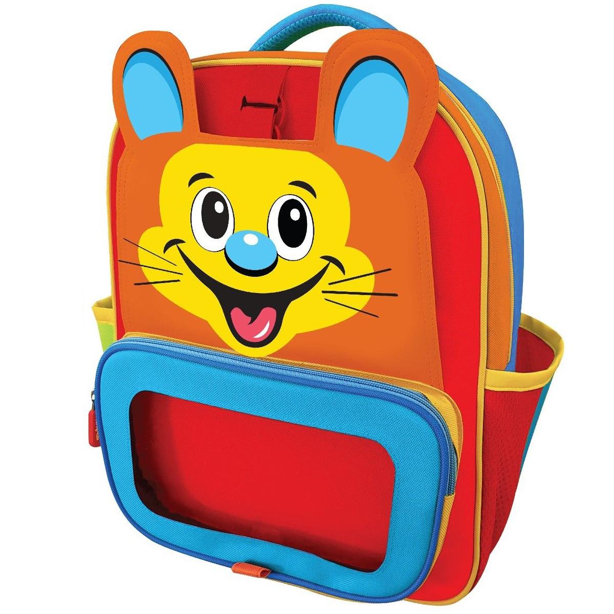 Ba Lô Học Sinh Sáng Tạo Cá Nhân Hóa Kèm Bình Nước Mèo Và Chuột - ToonyKids TN00423-001