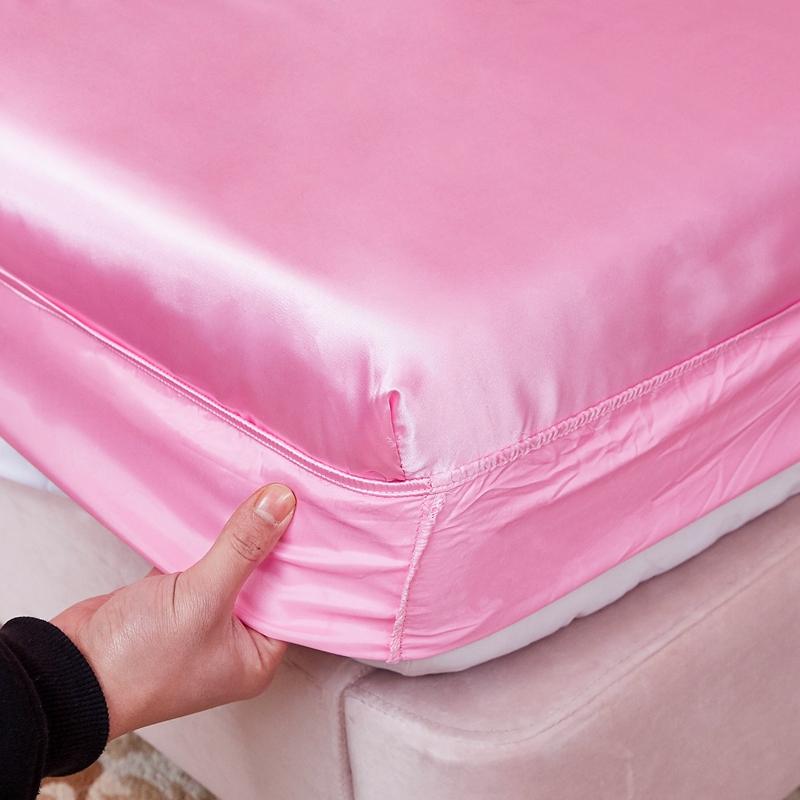 Rayon Trang Bị Tấm Cao Cấp Bao Da Rắn Sang Trọng Thun Giường Đôi Nữ Hoàng Kích Thước Bedsheet