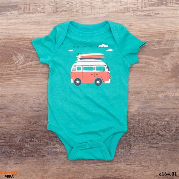 Body chíp xanh mint cực xinh cho bé