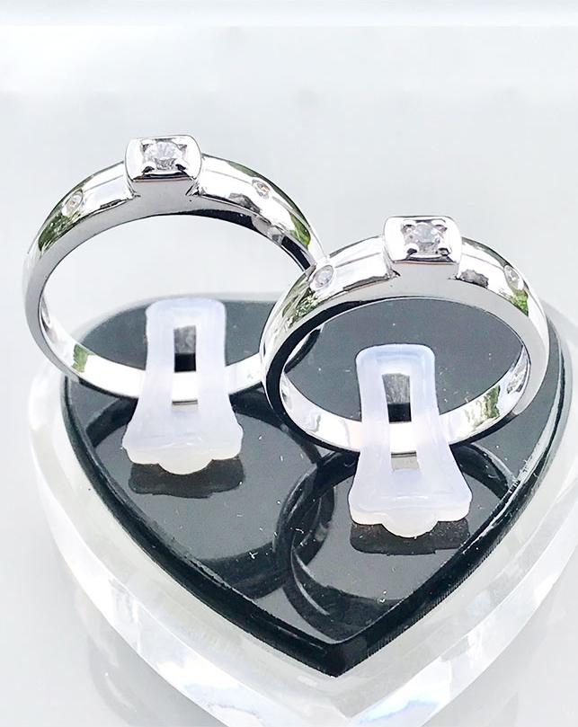 Nhẫn Đôi Bạc ND1091 Cỡ Lớn