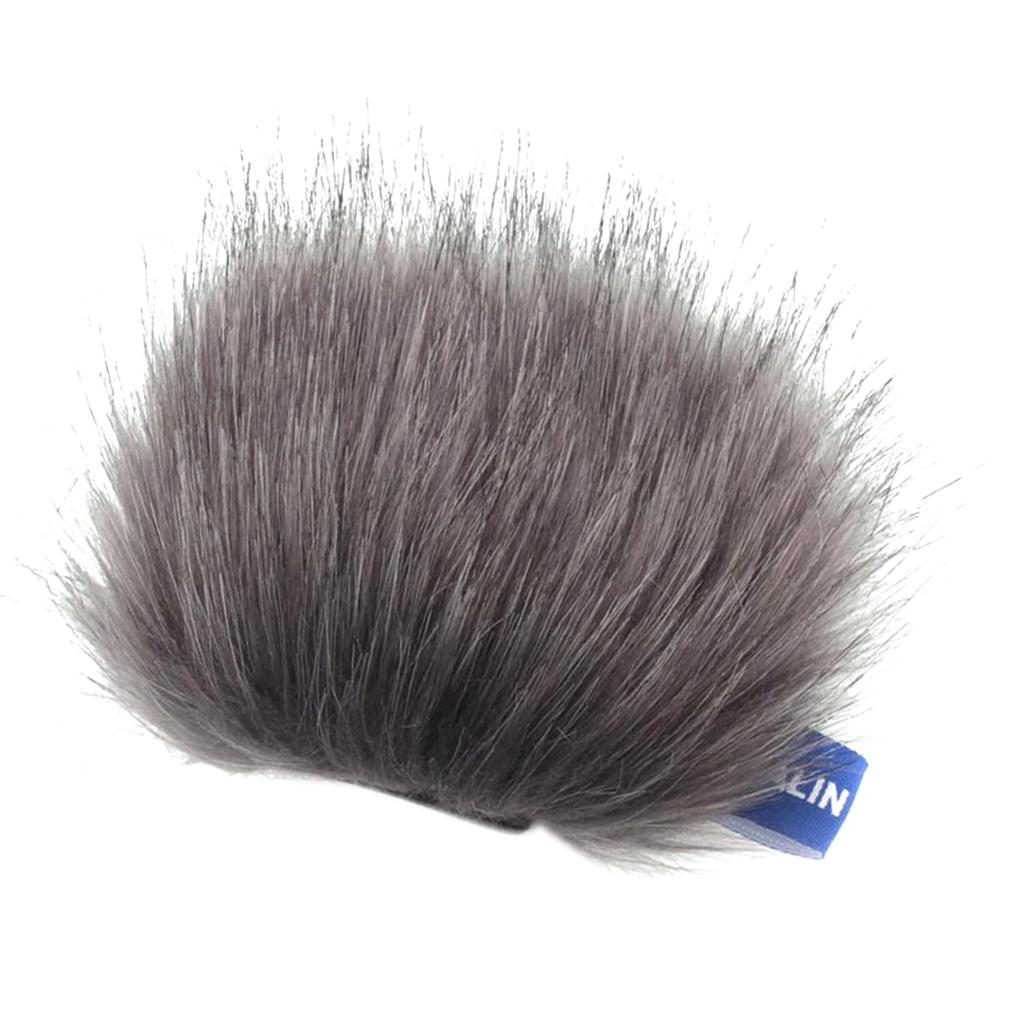 Outdoor Furry Mic Windscreen Wind Cover Microphone Muff for Tascam DR-22WL