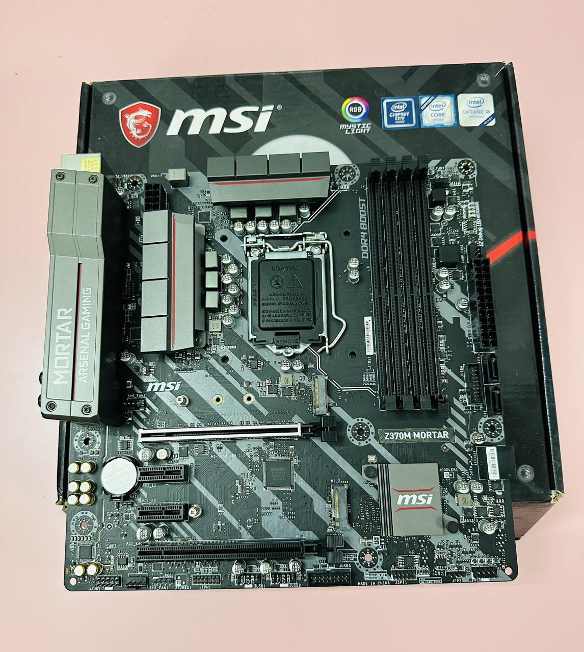 Bo Mạch Chủ (Mainboard) MSI Z370 MORTAR - HÀNG CHÍNH HÃNG