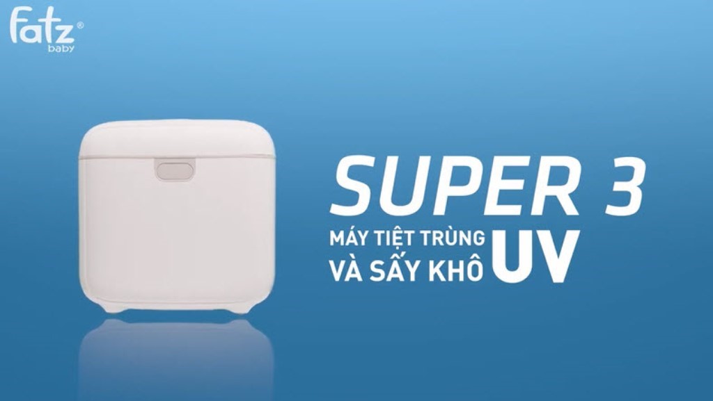 Máy Tiệt Trùng Sấy Khô bằng tia UV Super 3