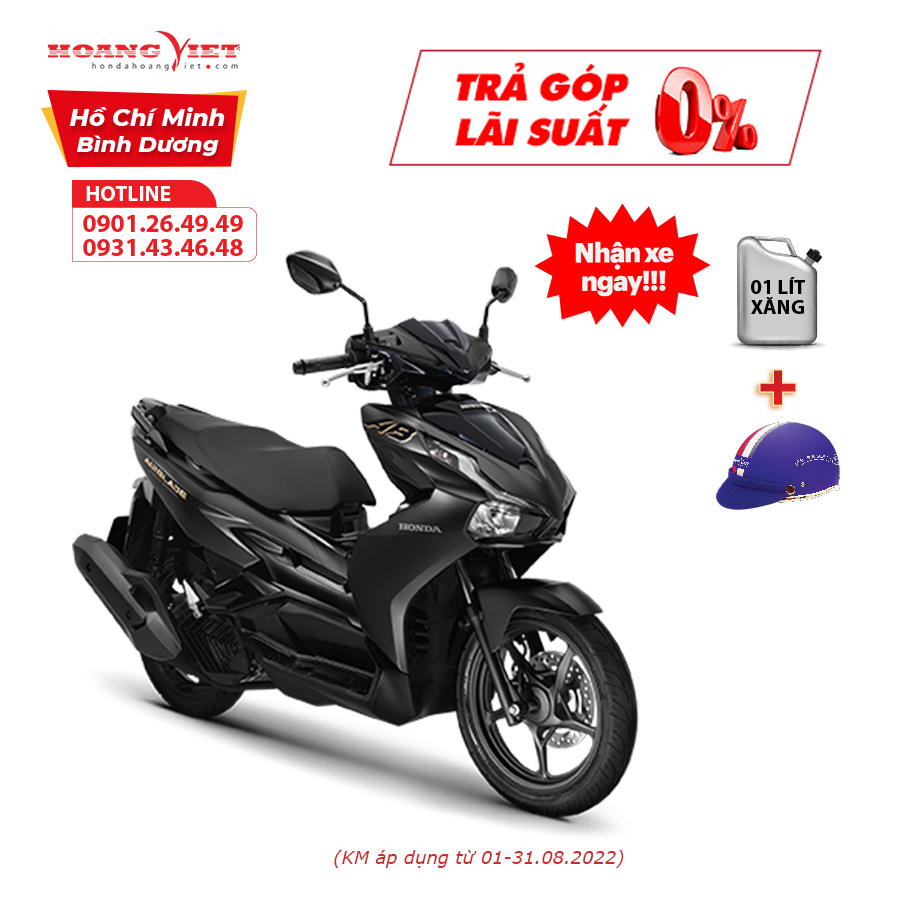 Xe máy Honda Air Blade 125cc 2023 - Phiên bản Đặc Biệt  - Đen Vàng