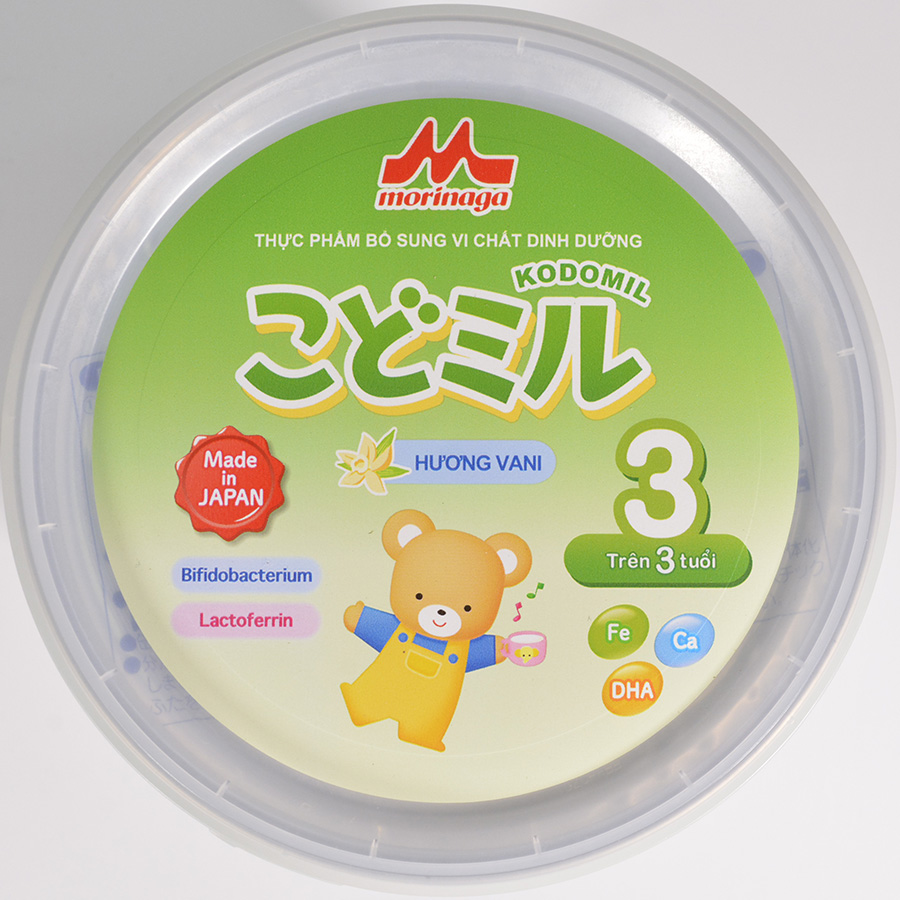 Combo 2 lon Sữa Morinaga số 3 Hương vani (Kodomil) 850g