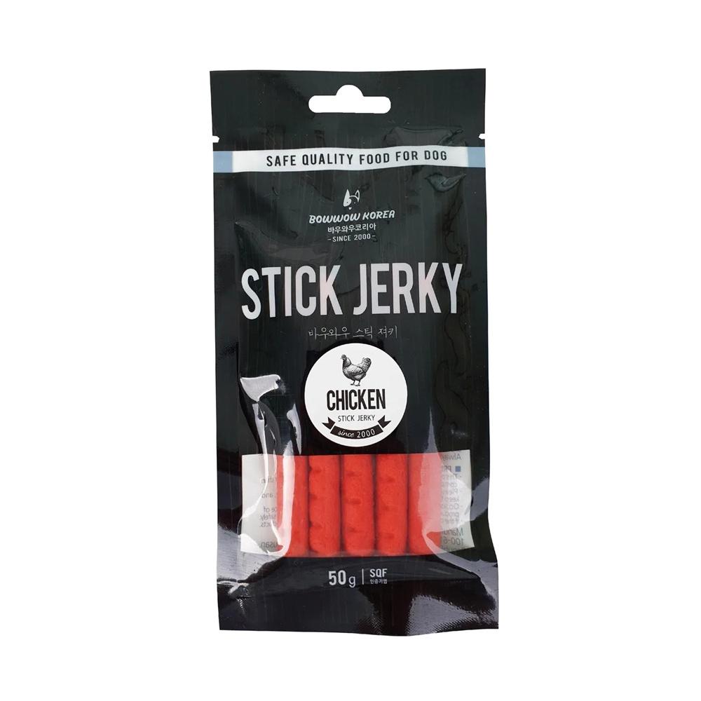 BÁNH THƯỞNG THỊT QUE BOWWOW STICK JERKY CHO CHÓ - 50G