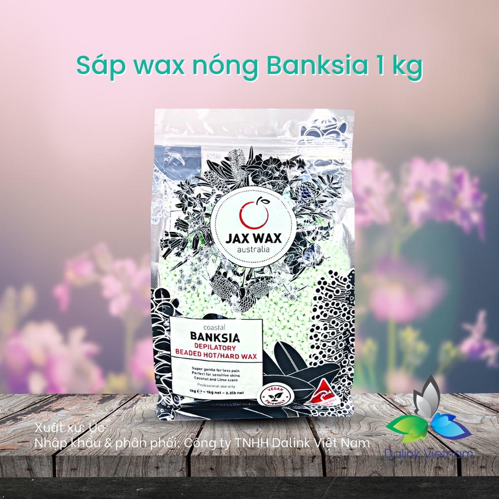 Sáp wax lông nóng dạng hạt Jax Wax Banksia 1kg