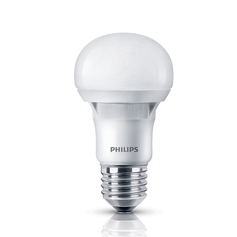 Combo 2 Bóng Đèn Philips Ecobright Ledbulb 5W 6500K E27 A60 2C-929001259907 - Ánh Sáng Trắng