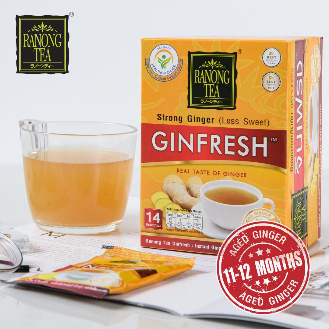 Trà gừng đậm đà Ginfresh Ranong Tea
