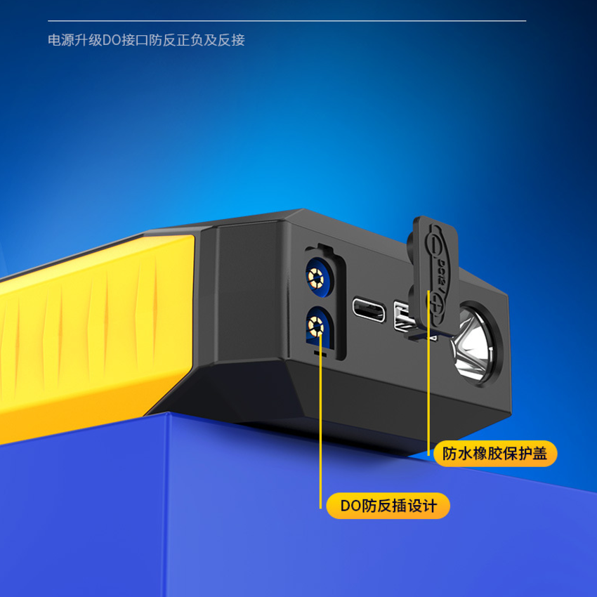 Bộ kík nổ ô tô, kiêm pin sạc dự phòng Goodyear GY-5295, 10000mAh