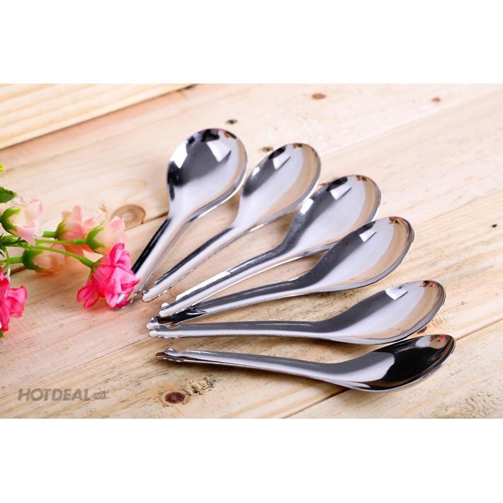 Combo 10 Muỗng Canh Inox Cao Cấp Loại Dày