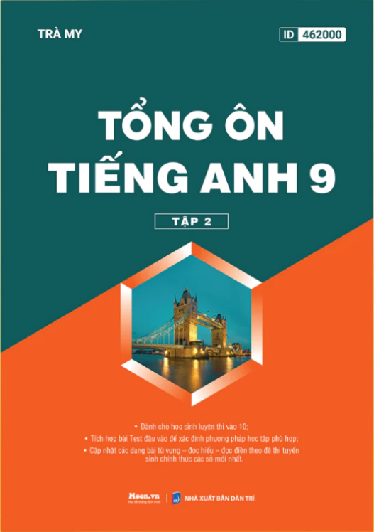 Sách - Tổng Ôn Tiếng Anh lớp 9 (Moon)
