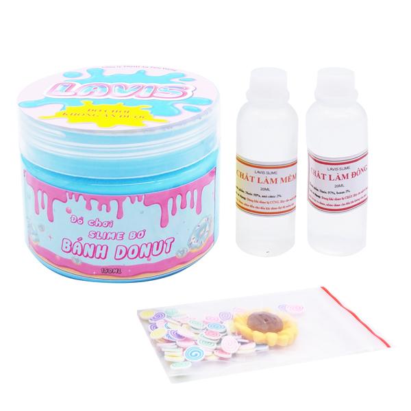 Đồ Chơi Slime Bơ Lavis: Bánh Donut - 150 ml