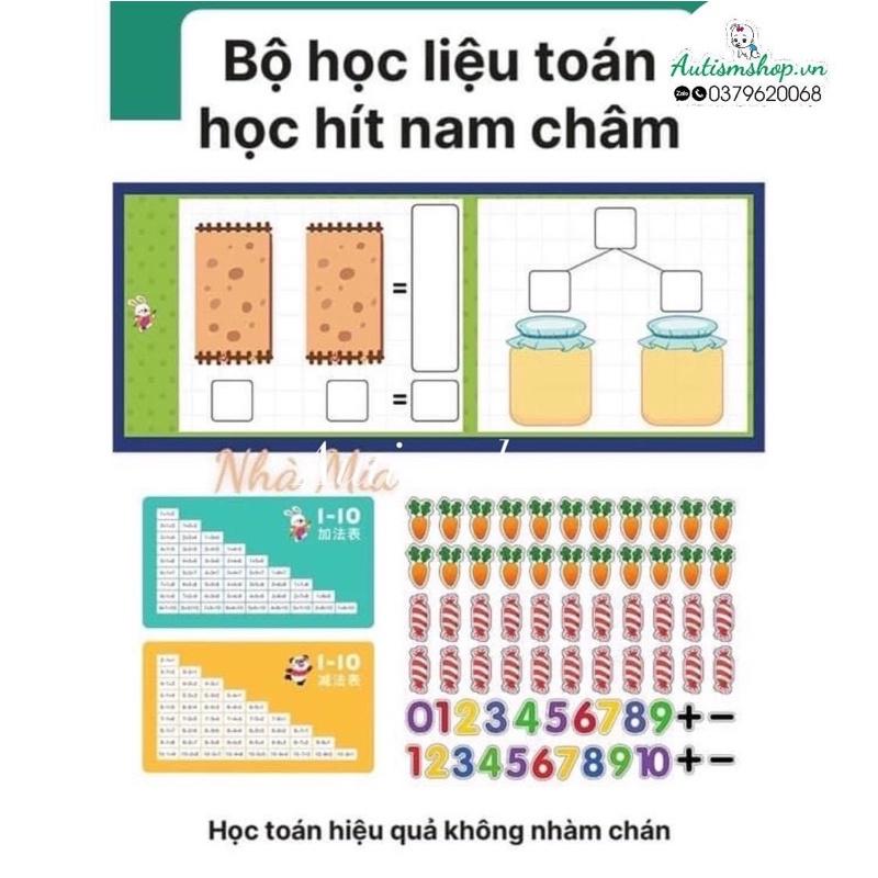 Học liệu toán nam châm