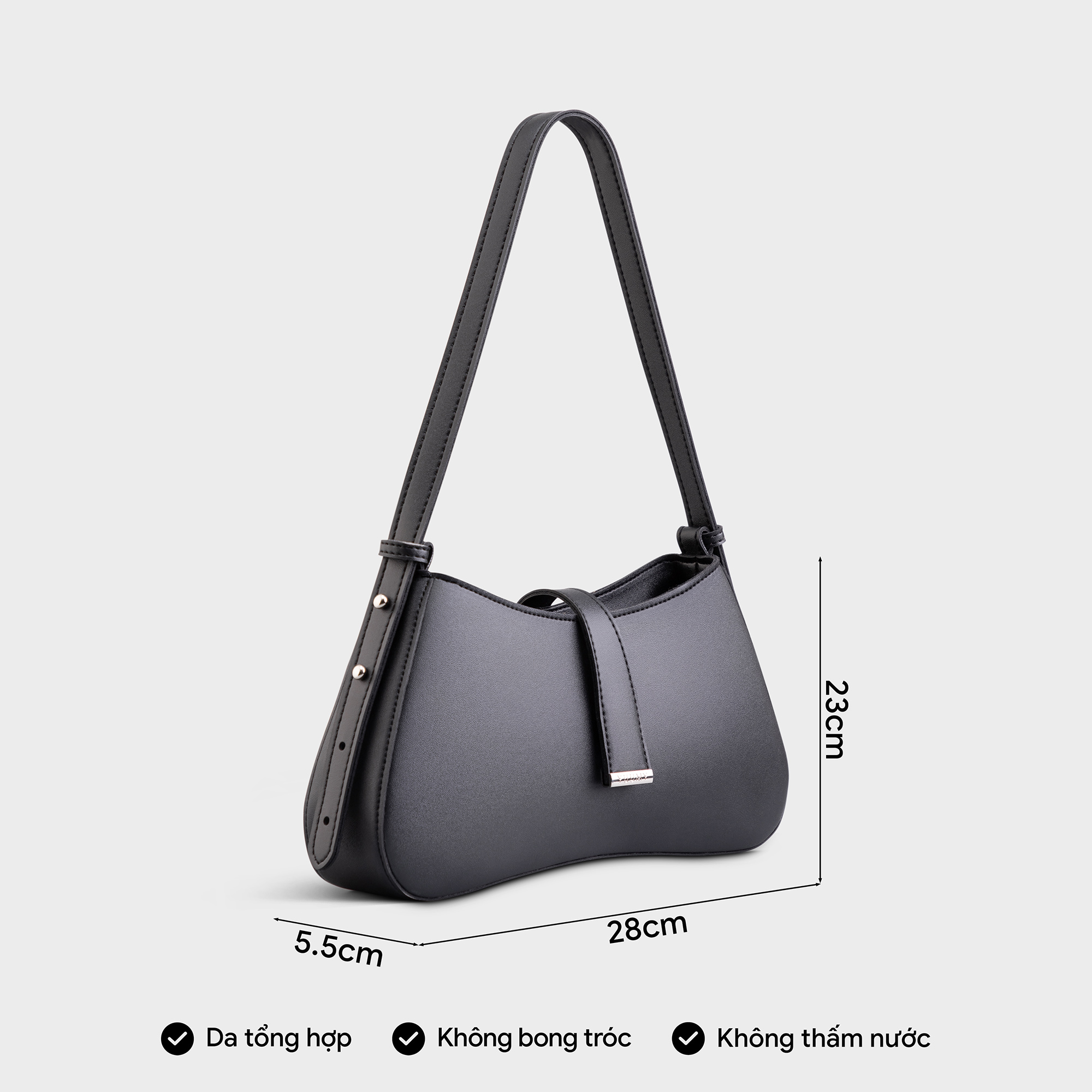 Túi Yuumy ( Thời trang nữ dự tiệc size 28 - Túi đeo chéo da Seasand YN188 )