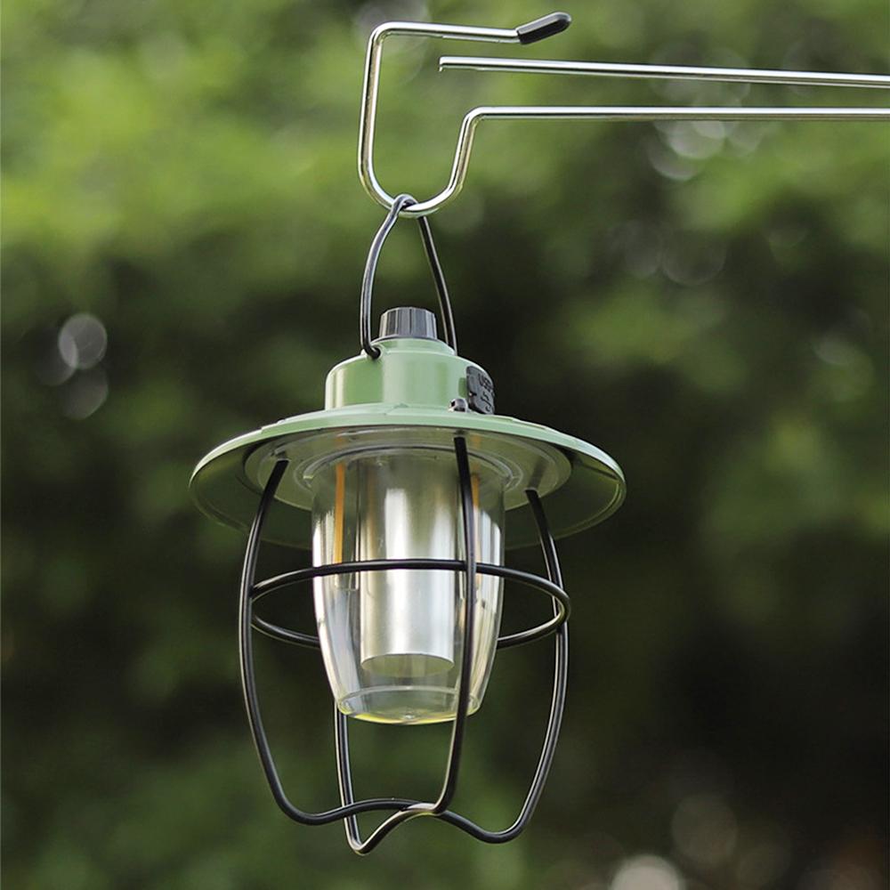 USB Recharegable Camping Lantern Hanging Tent Light for Outdoor Camping Fishing Backpacking