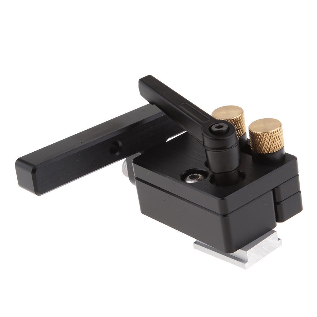 2PCS Miter Track Stop for T-slot t-track Wood Working Miter Saw Accessories