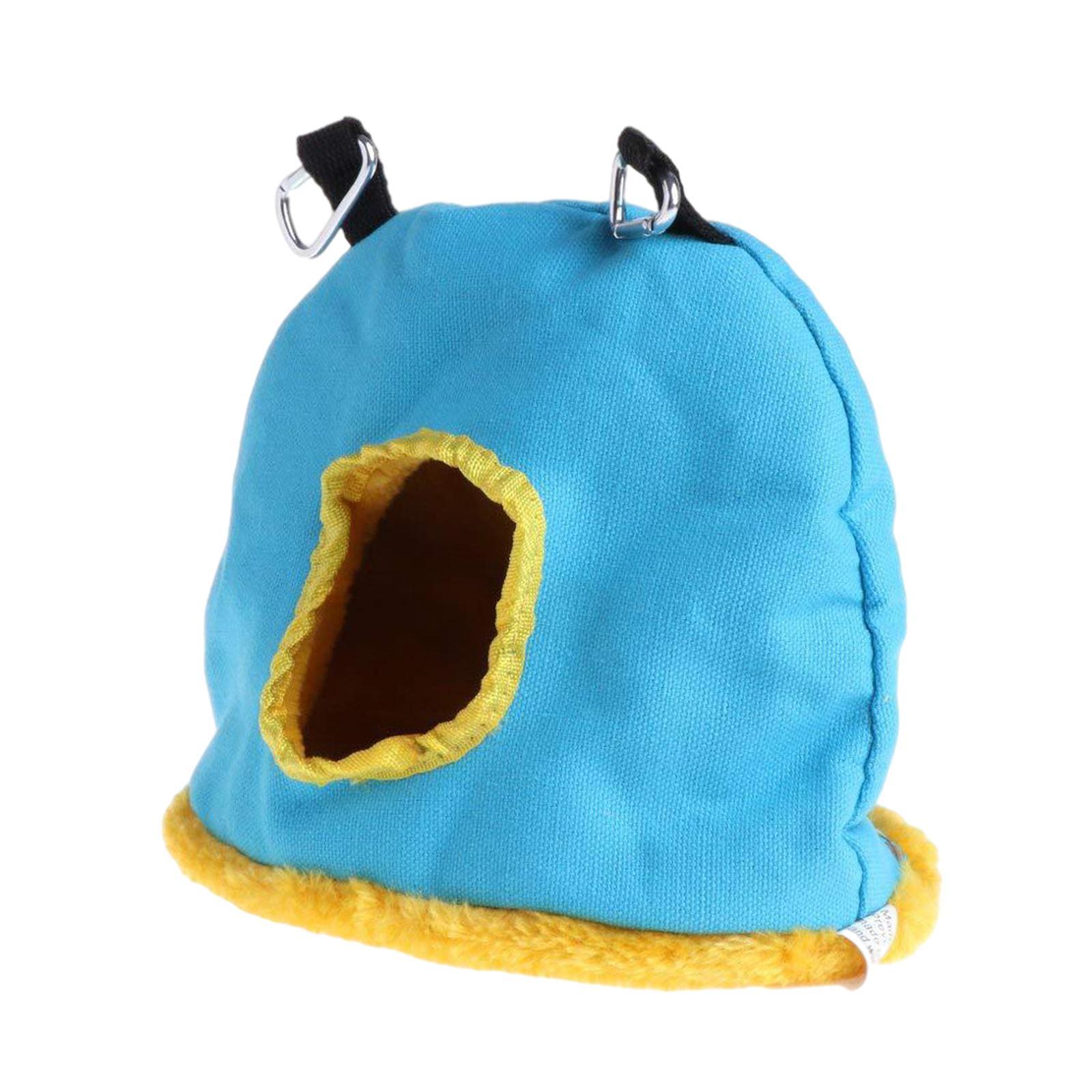 Birds Hammock Hanging Nest Sleeping Bed Swing Toy Parrot House