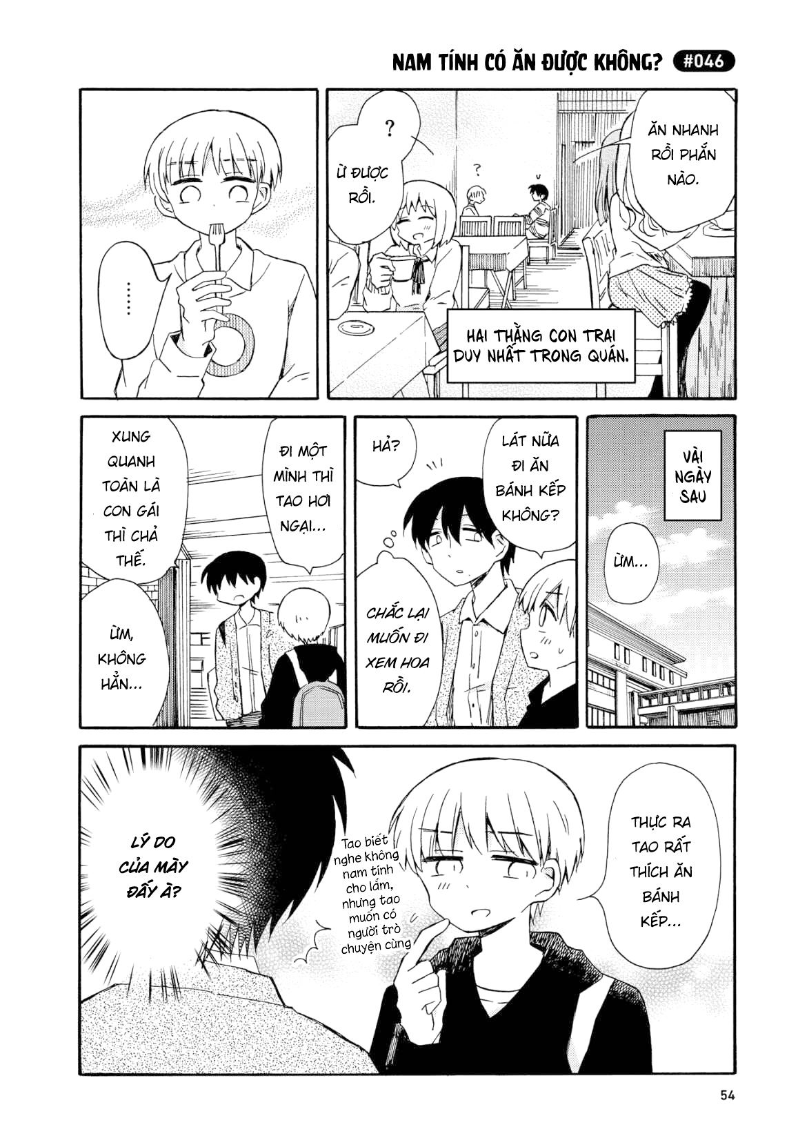 thầm thích thằng bạn thích yuri chapter 3 6